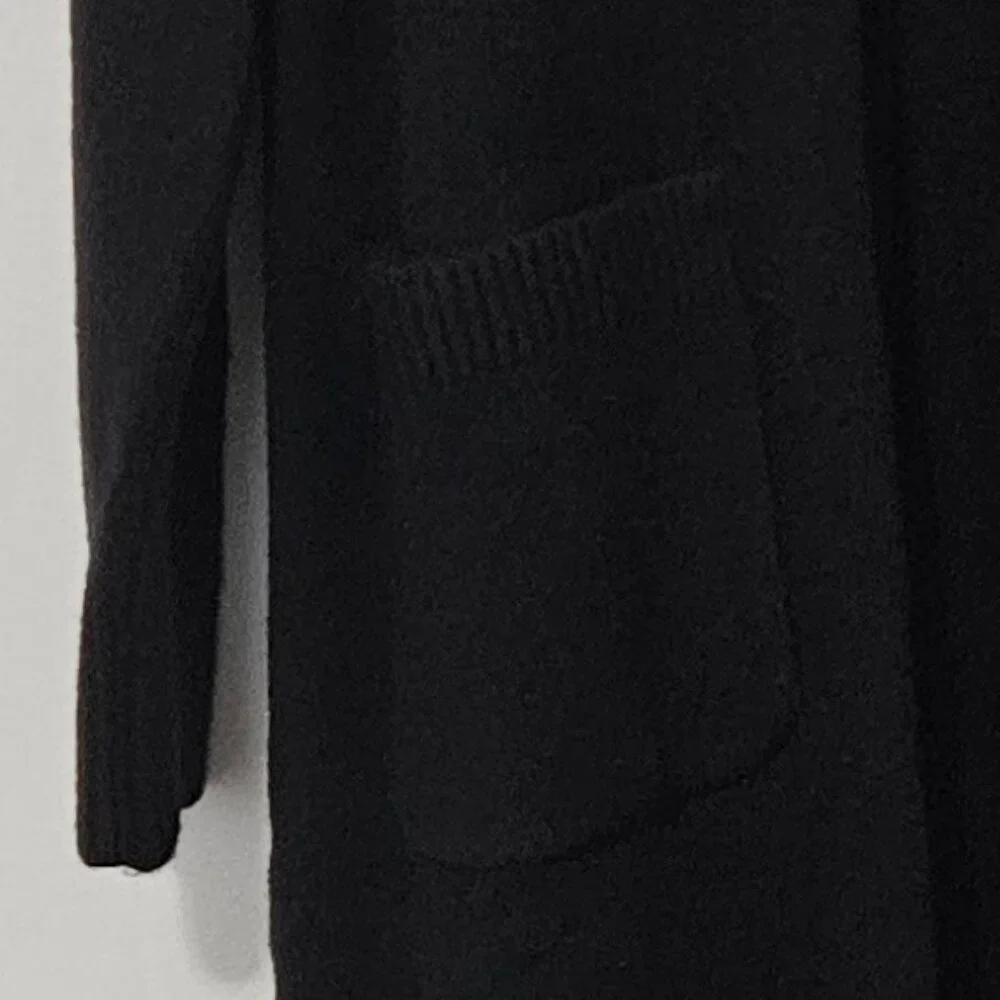 NWT | LOFT Black Duster Cardigan size XS - Picture 4 of 5